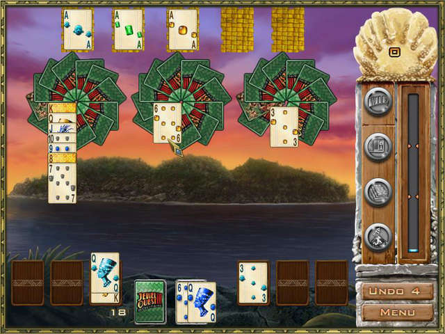 free online jewel quest solitaire game